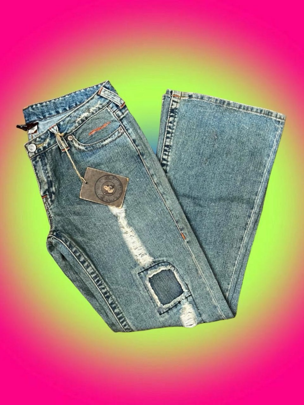 Vintage True Religion Low rise Flare Jeans - Picture 6 of 6